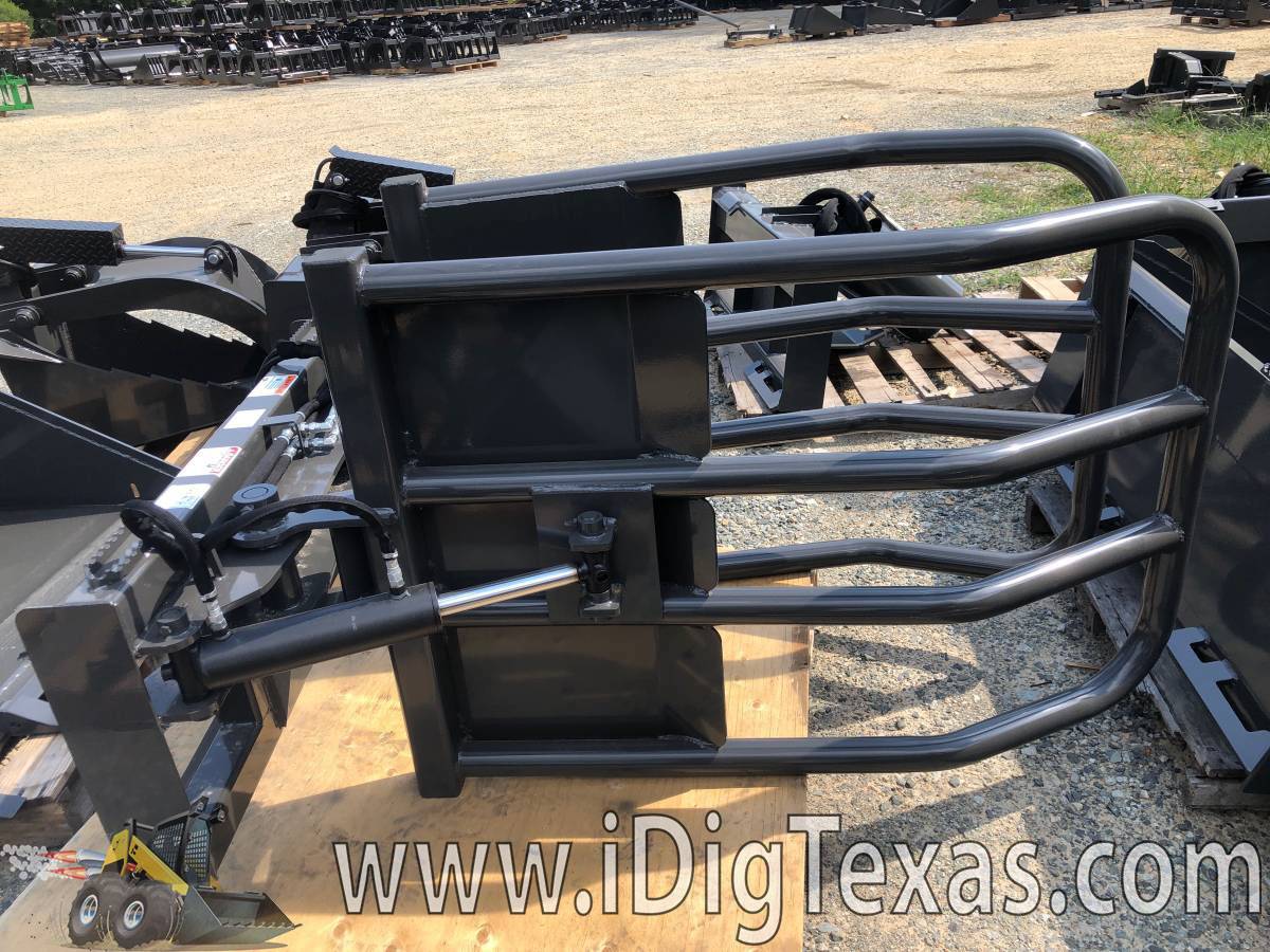 IDT Big Squeeze Hay Bale Grapple Skid Steer Attachment