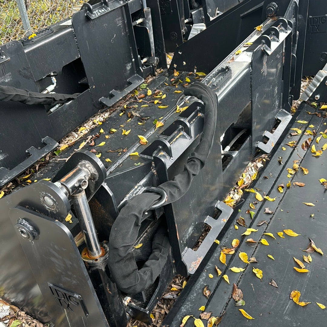 72" - IDT 4-in-1 Heavy Duty Bucket Skid Steer Attachment