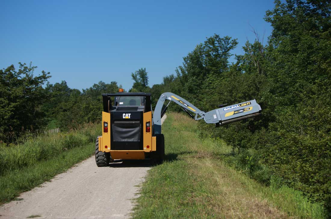 Baumalight Boom Mower Skidsteer Attachment