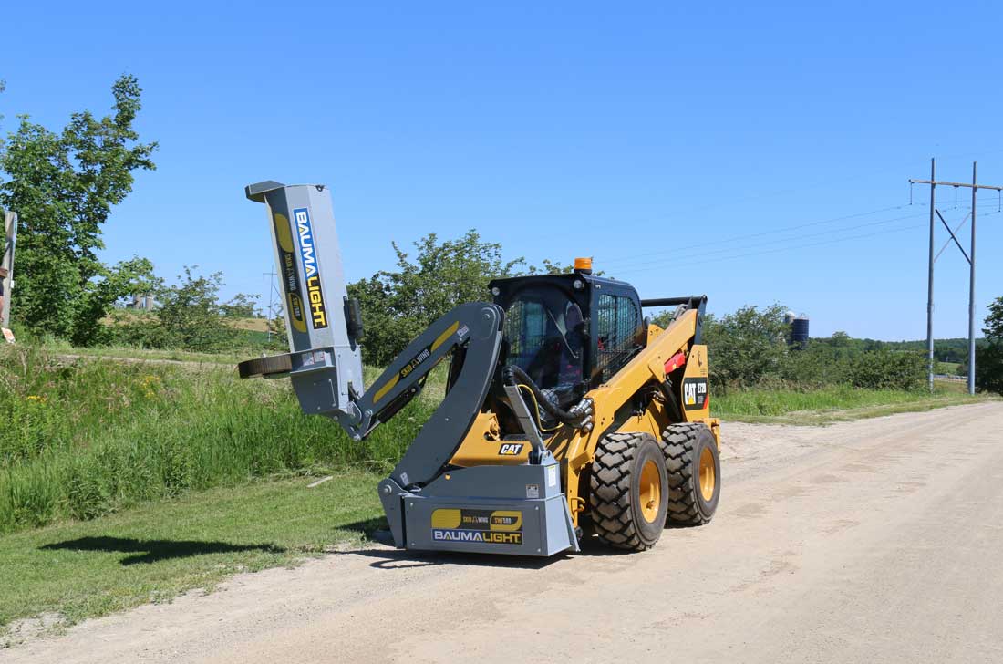 Baumalight Boom Mower Skidsteer Attachment