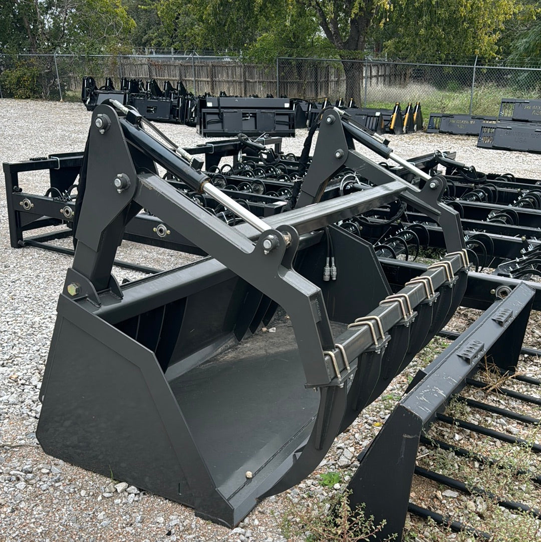 IDT Hay Bale Grapple Bucket 72"