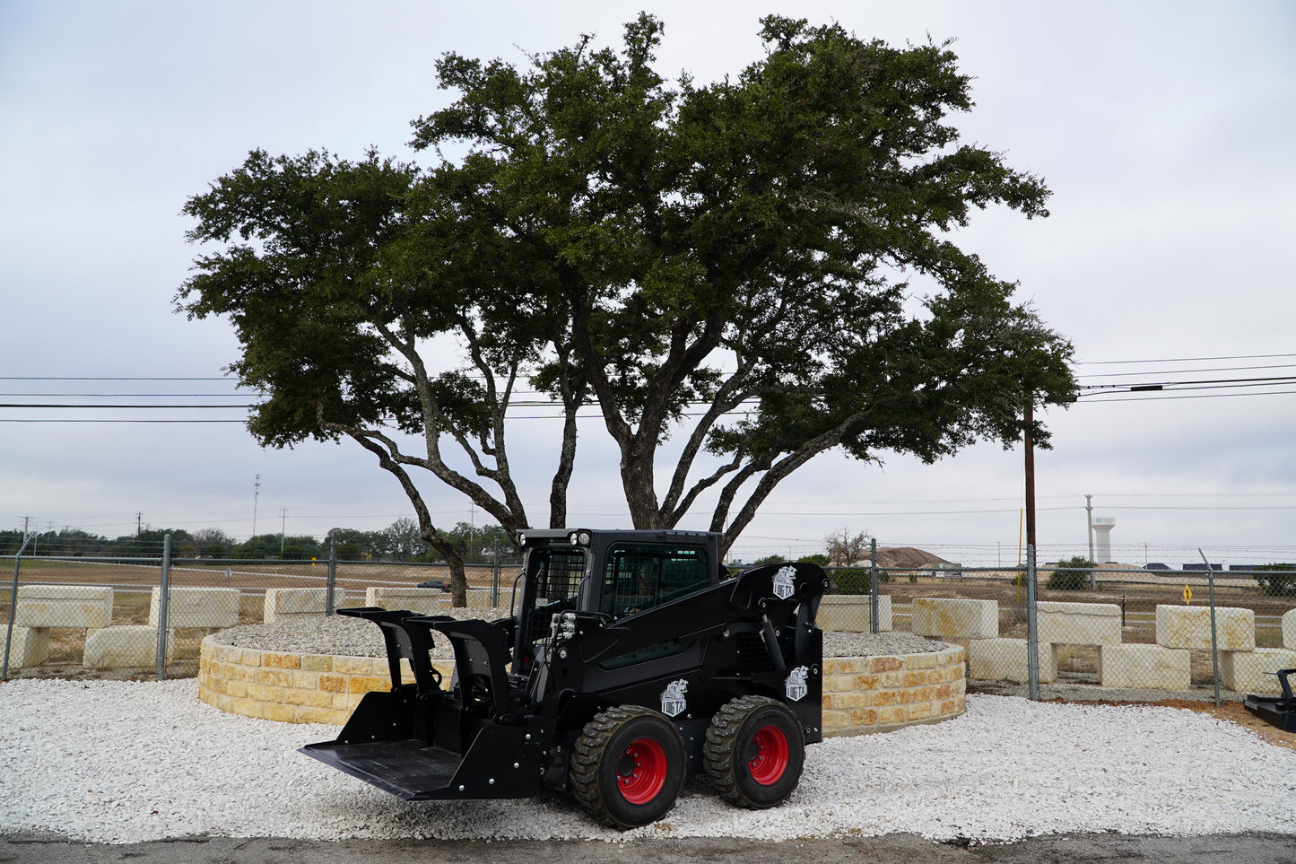 72" - IDT Heavy Duty Grapple Bucket Skid Steer Attachment