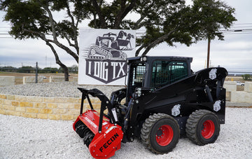 Fecon BullHog Standard Flow Mulcher Skid Steer Attachment