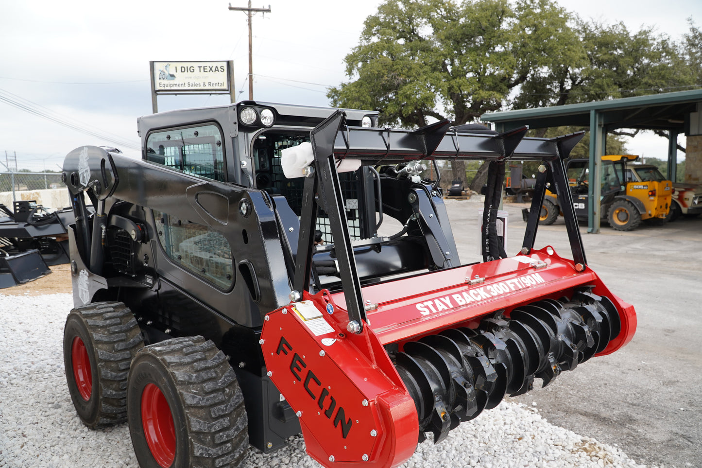 Fecon BullHog Standard Flow Mulcher Skid Steer Attachment