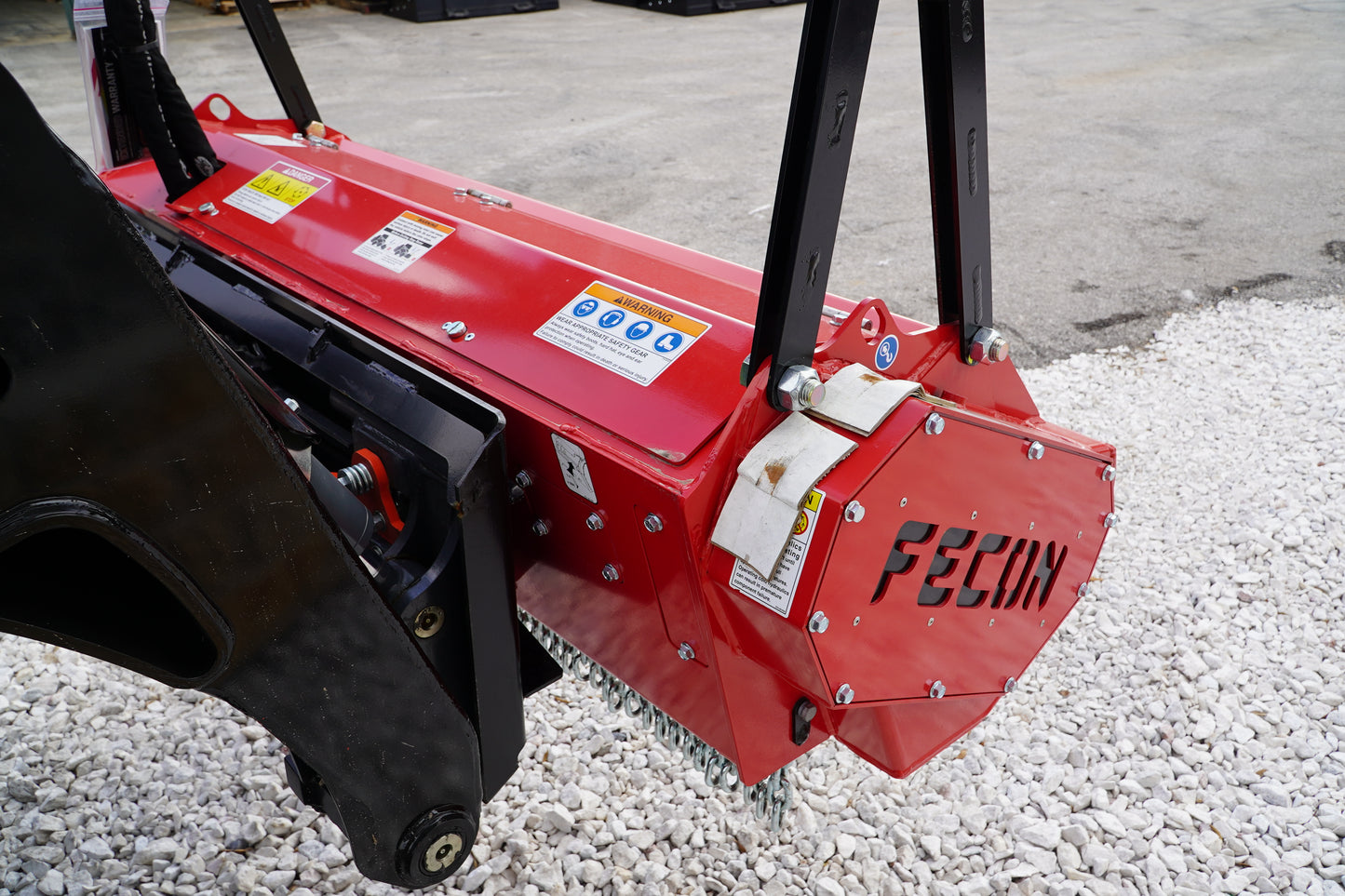 Fecon BullHog Standard Flow Mulcher Skid Steer Attachment