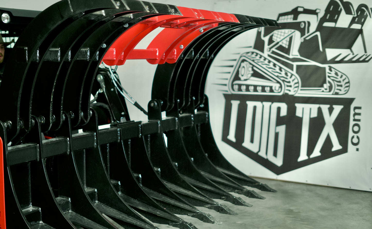 AMFG King Kong 96" Brush Grapple Skid Steer Attachment