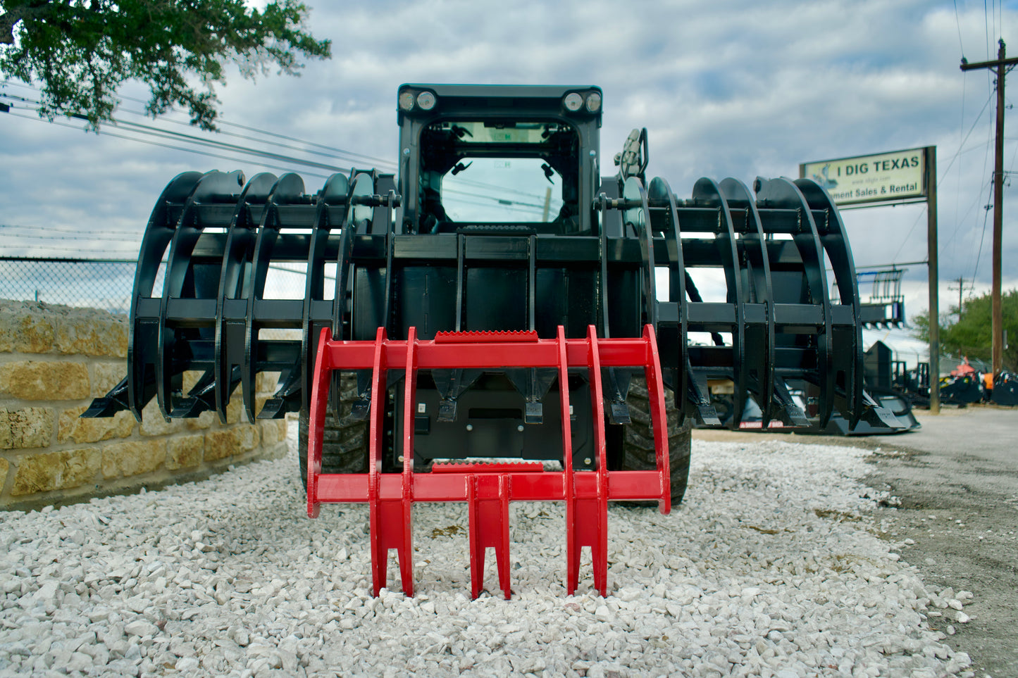 AMFG King Kong 96" Brush Grapple Skid Steer Attachment