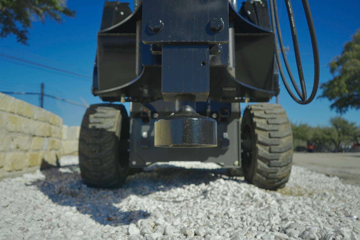 TPD1250 "Premium" Texas Post Driver Skid Steer Attachment