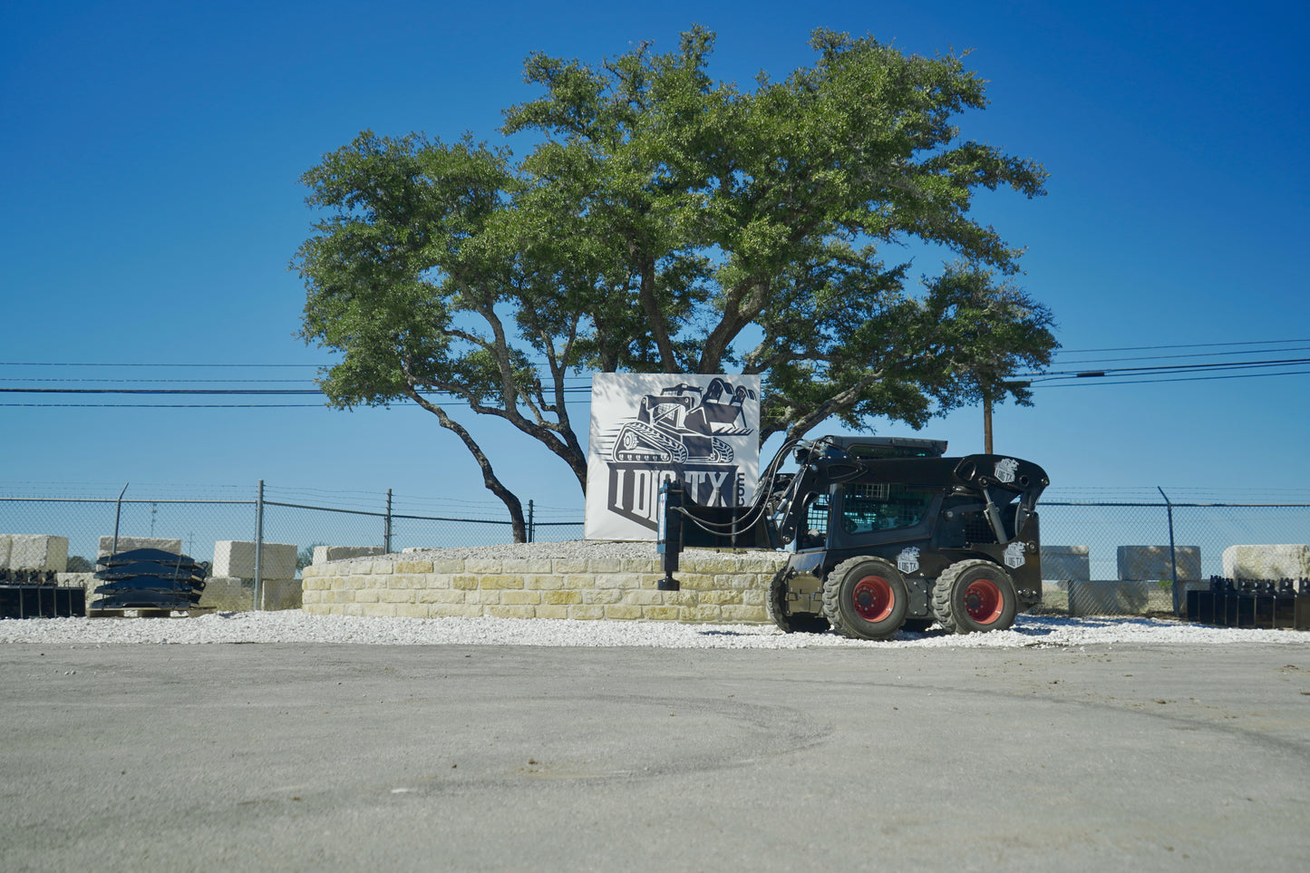 TPD750 "Premium" Texas Post Driver Skid Steer Attachment