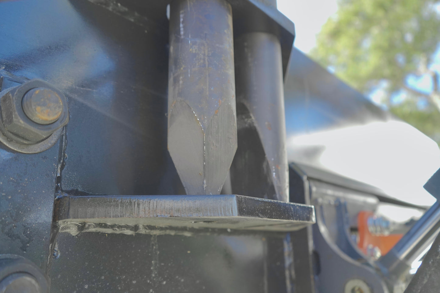 TPD1250 "Sidewinder" Texas Post Driver Side-Mounted Skid Steer Attachment