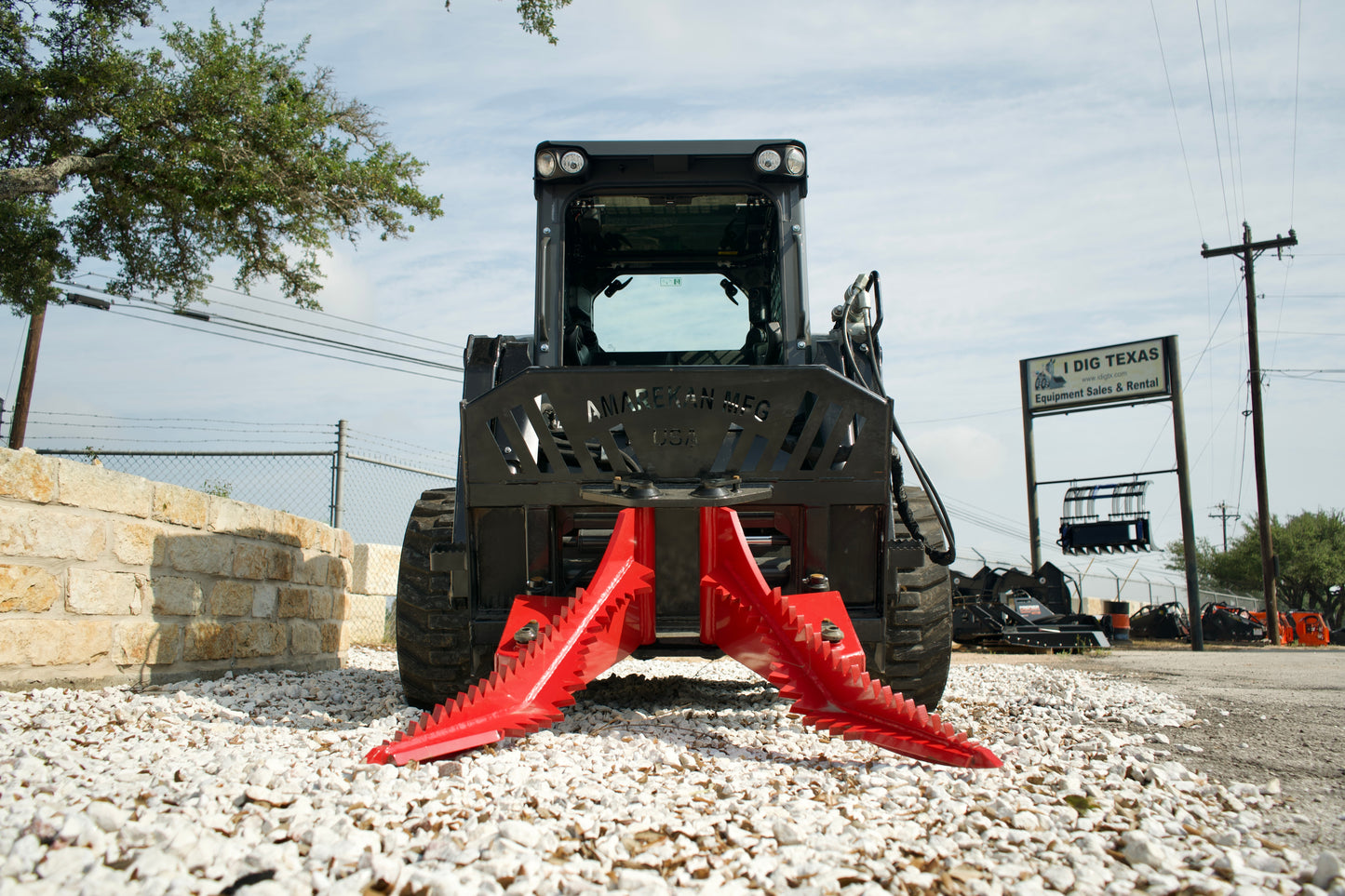 AMFG Barracuda Tree Grubber Grapple