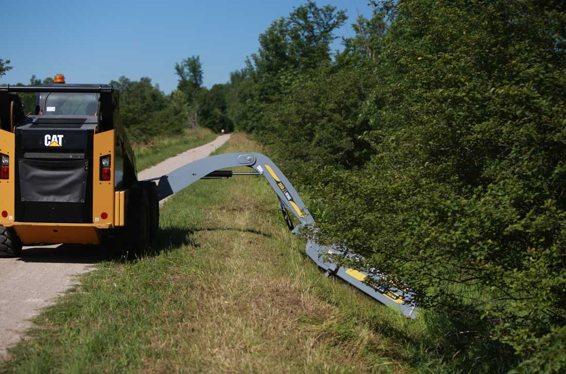 Baumalight Boom Mower Skidsteer Attachment