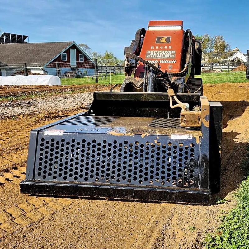 Ideal MINI Rock Away Landscape Bucket With Screening Bucket Upgrade