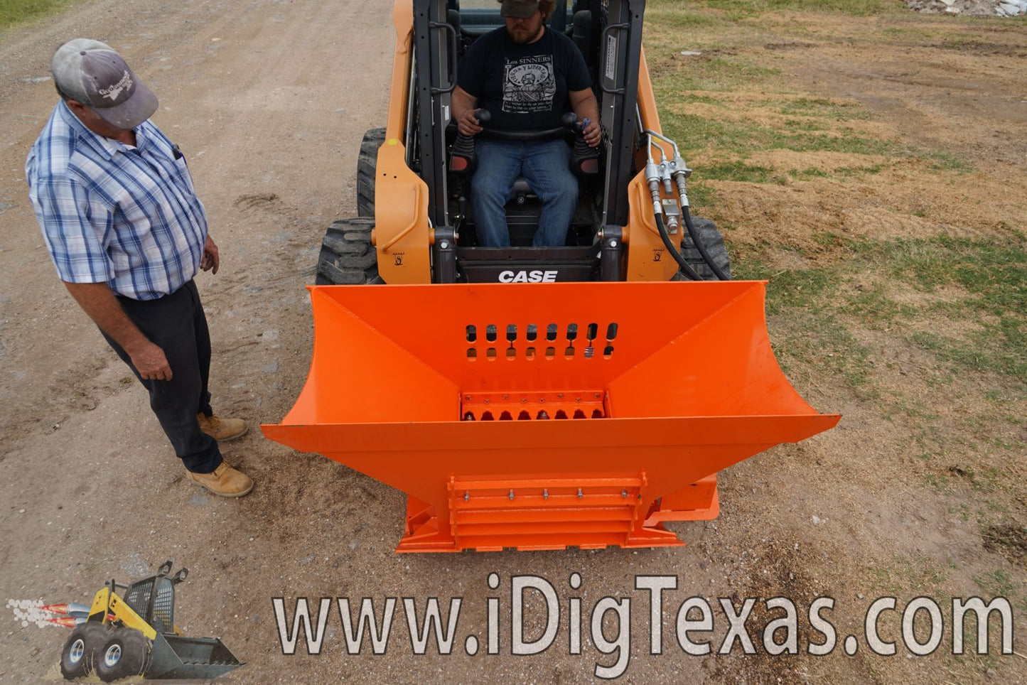 EZG Hog Concrete Crusher Skid Steer Attachment