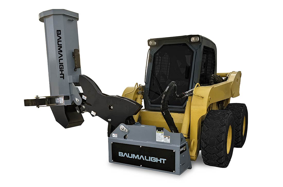 Baumalight Boom Mower Skidsteer Attachment