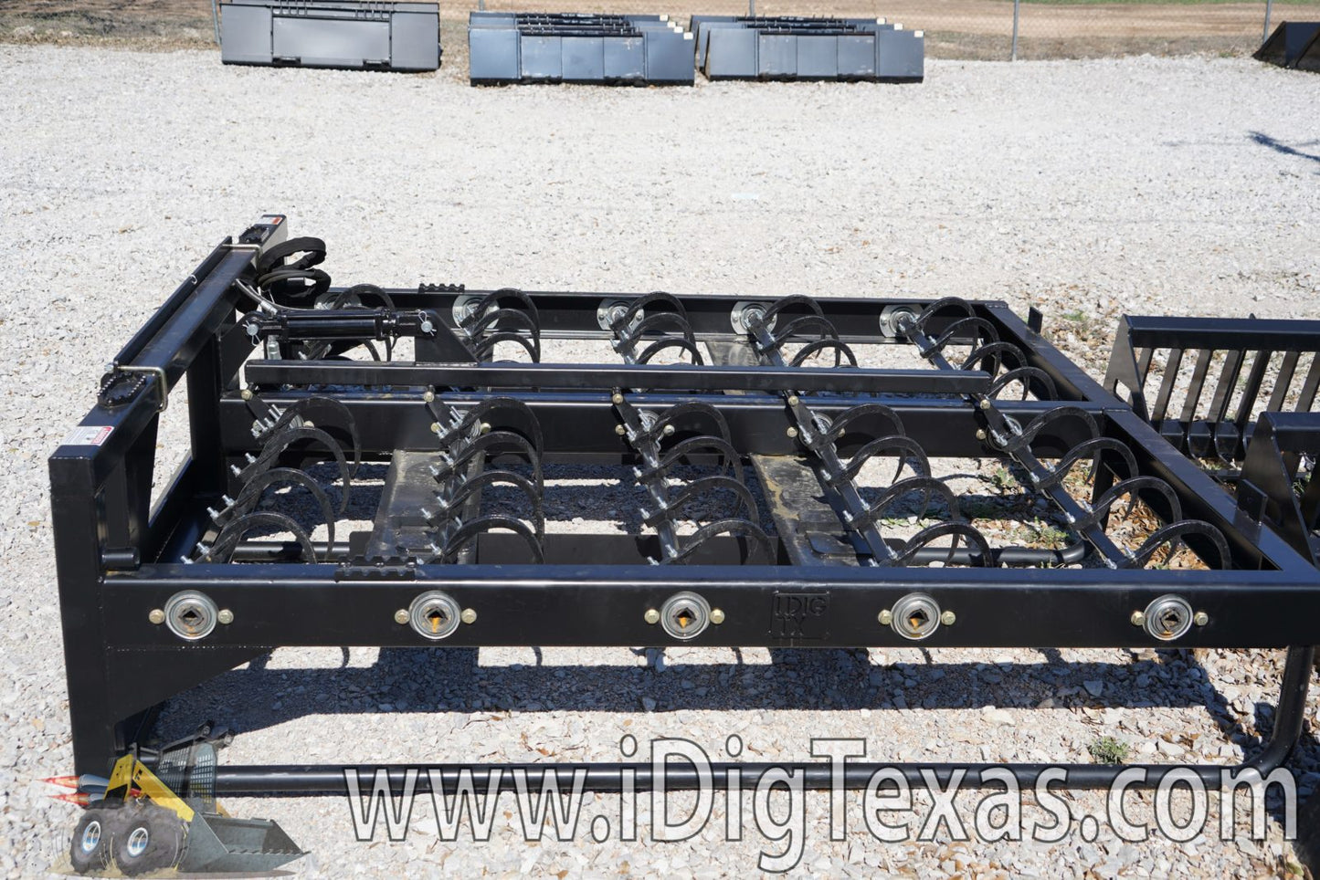 IDT Hay Bale Accumulator Skid Steer Attachment