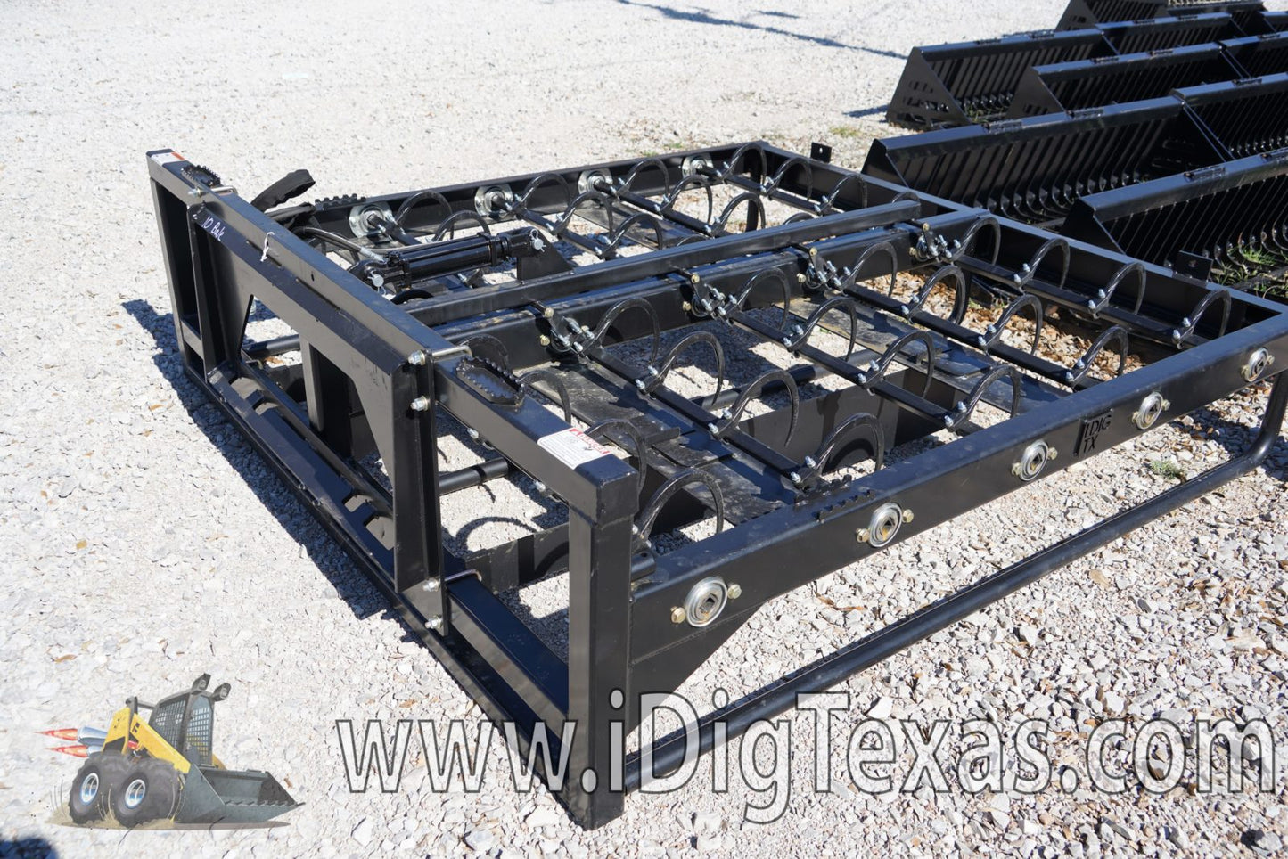 IDT Hay Bale Accumulator Skid Steer Attachment