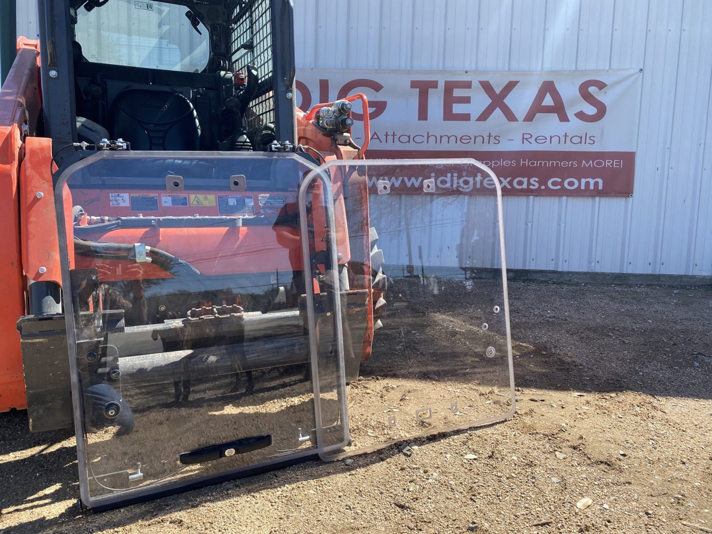 Lexan Forestry Windshields - Kubota