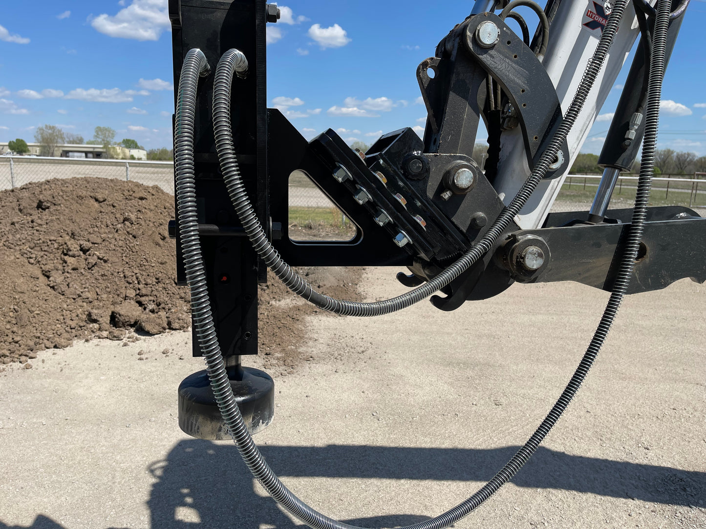 TPD750 Excavator Mounted Texas Post Driver Attachment