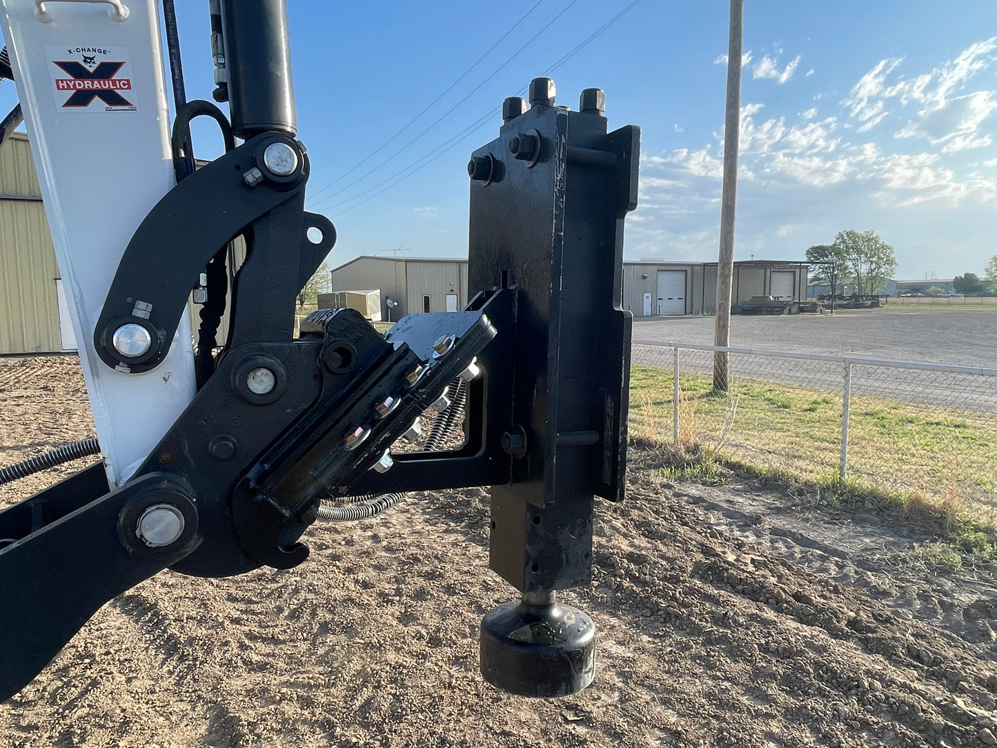 TPD750 Excavator Mounted Texas Post Driver Attachment