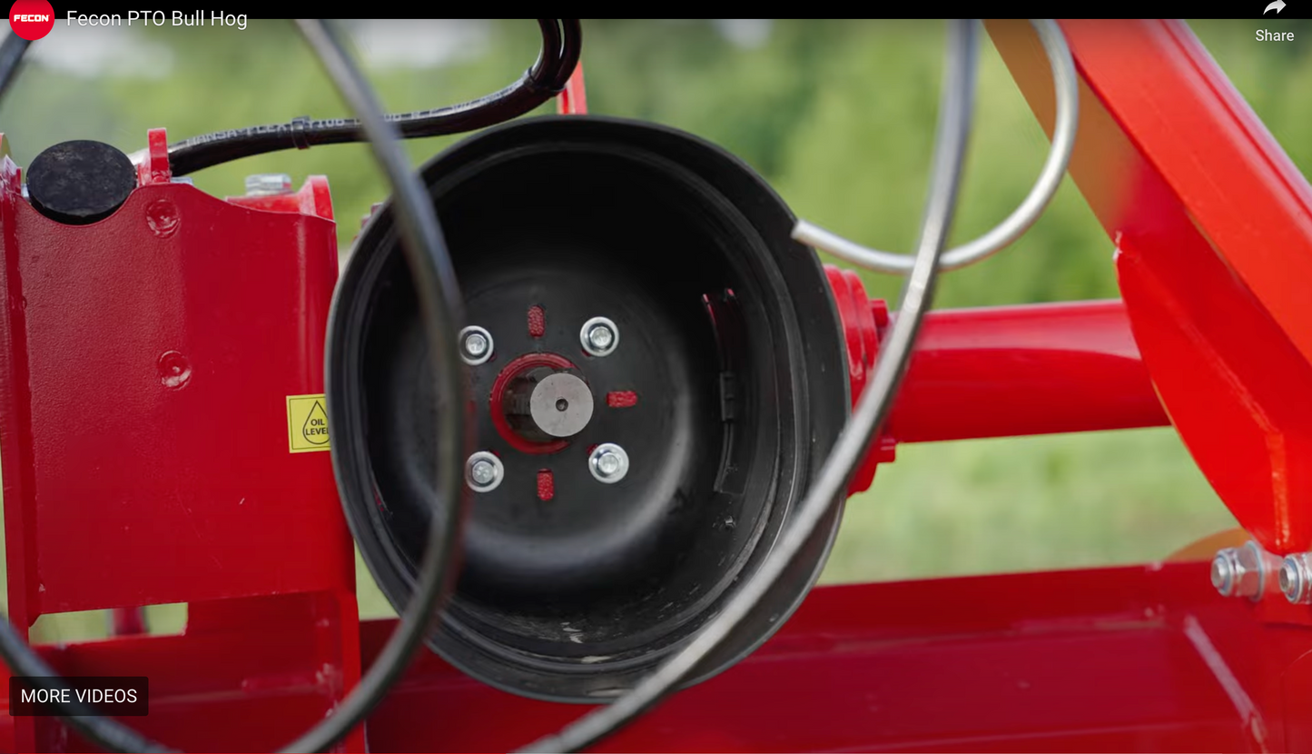 Fecon 3-Point PTO Bull Hog Driven Mulchers
