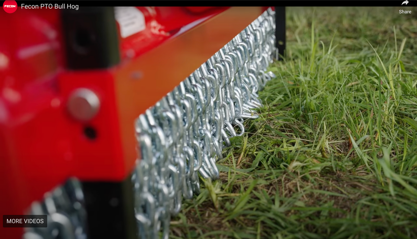 Fecon 3-Point PTO Bull Hog Driven Mulchers
