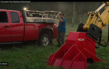 Fecon FDX Excavator Disc Mulchers