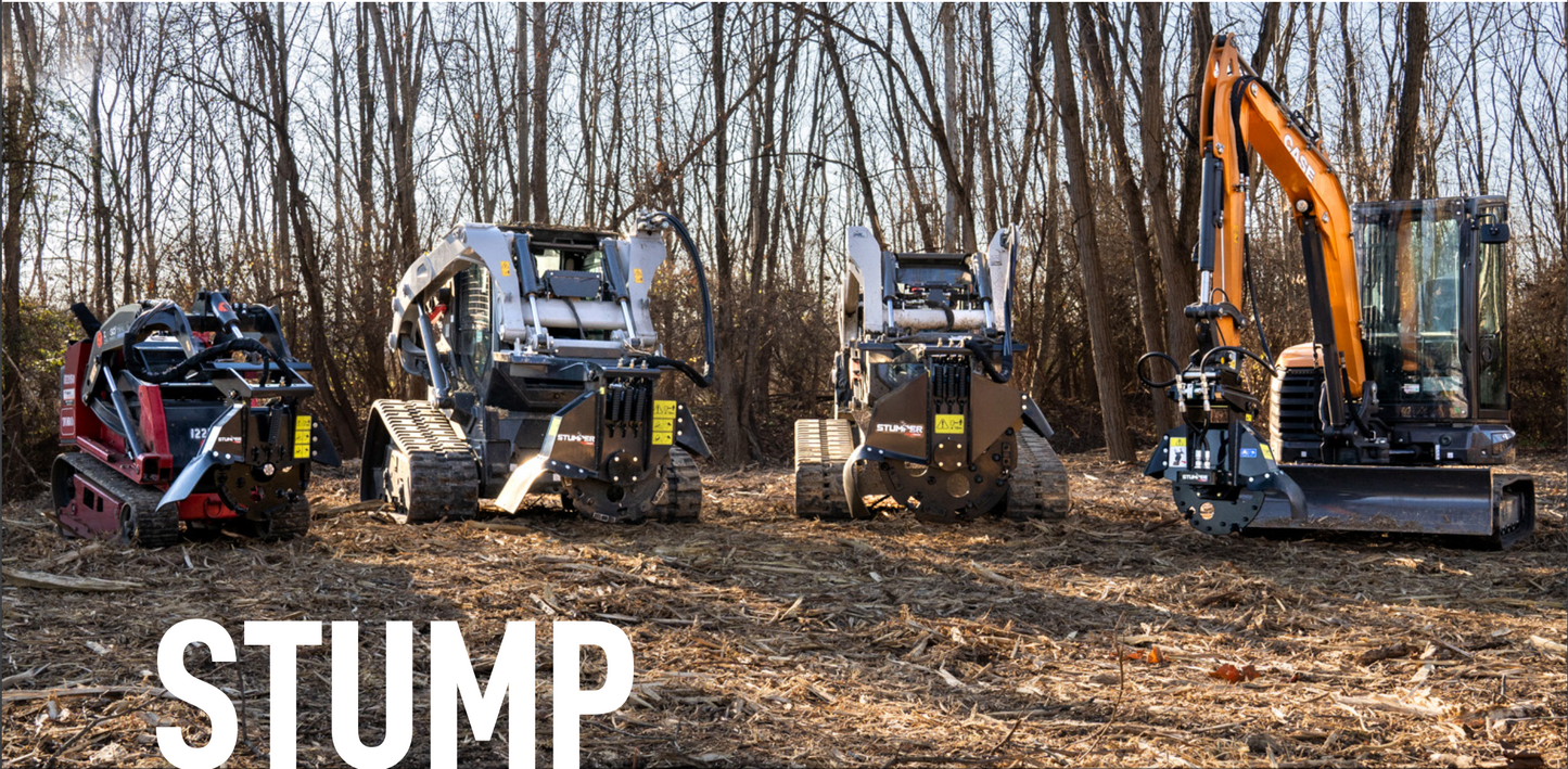 Fecon Stumper Stump Grinder