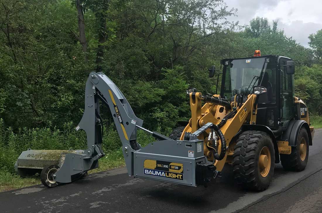 Baumalight Boom Mower Skidsteer Attachment