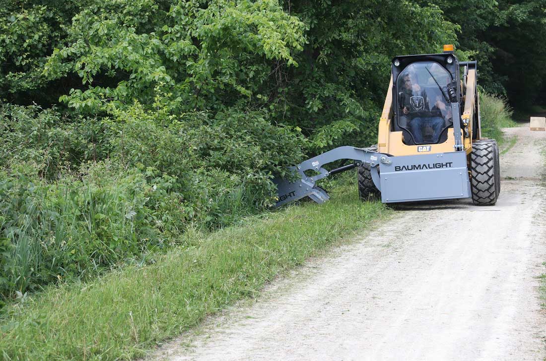 Baumalight Boom Mower Skidsteer Attachment