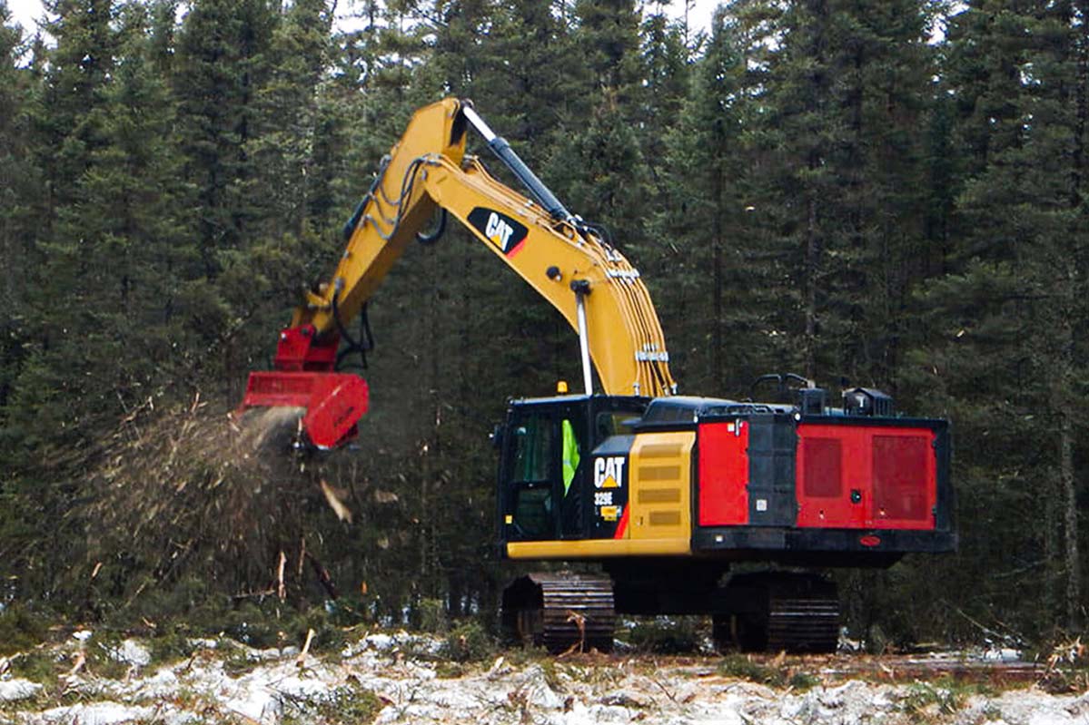 Buy Excavator Forestry Attachments Online