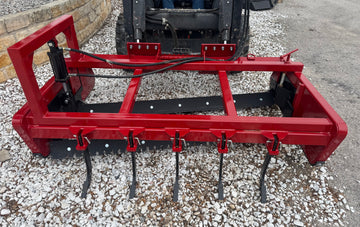 Hydraulic Road Grader With Rippers - 
