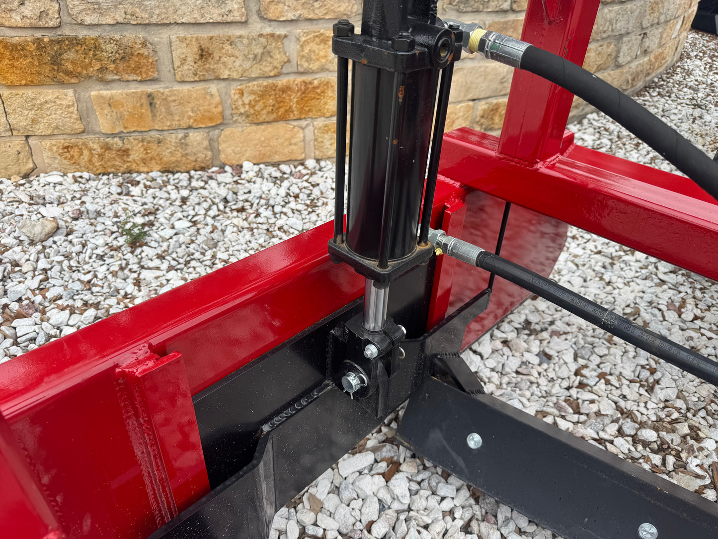 Hydraulic Road Grader With Rippers - "The Pusher"