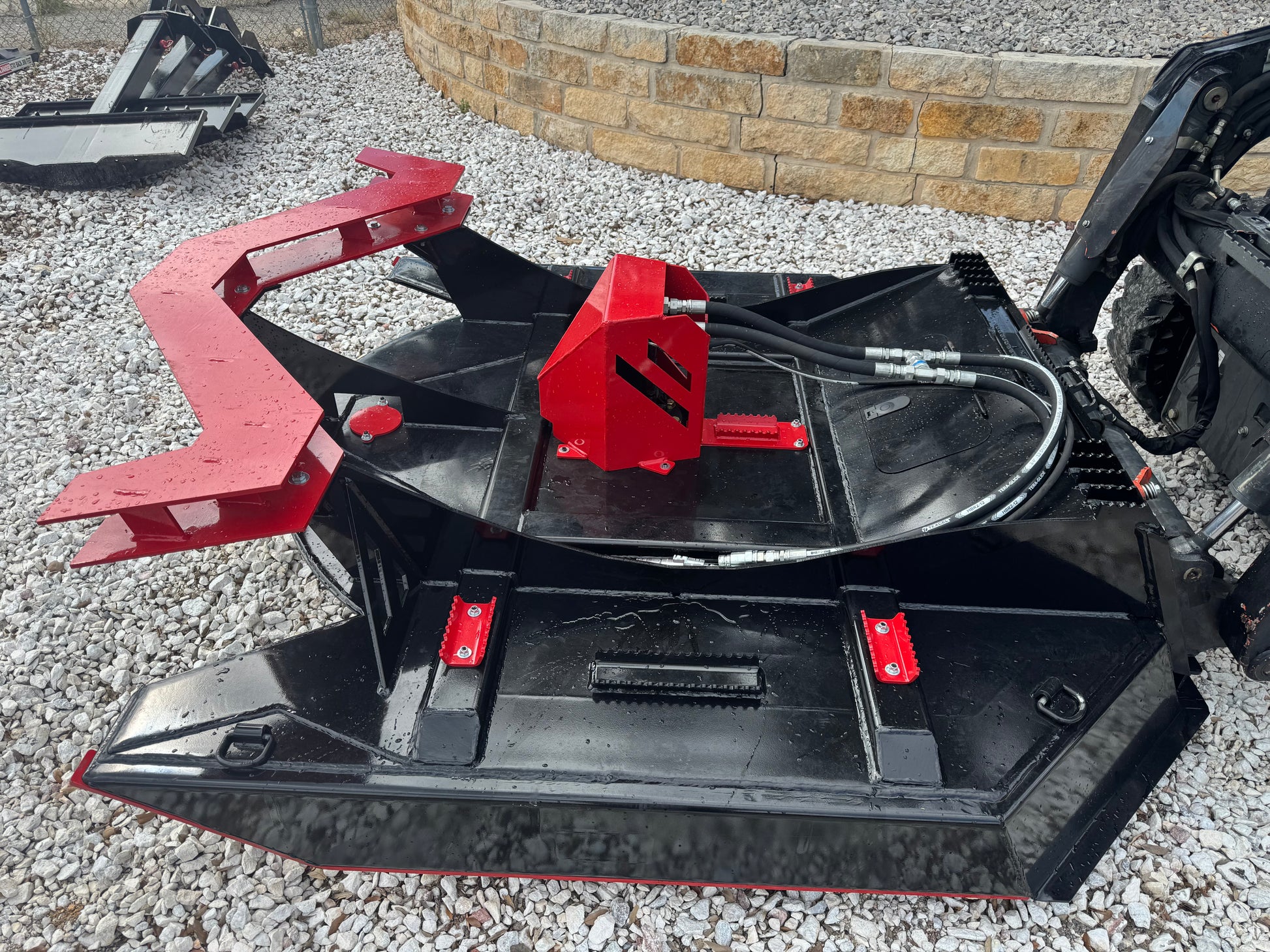 The Landlord 78" High-Flow Brush Cutter Skid Steer Attachment