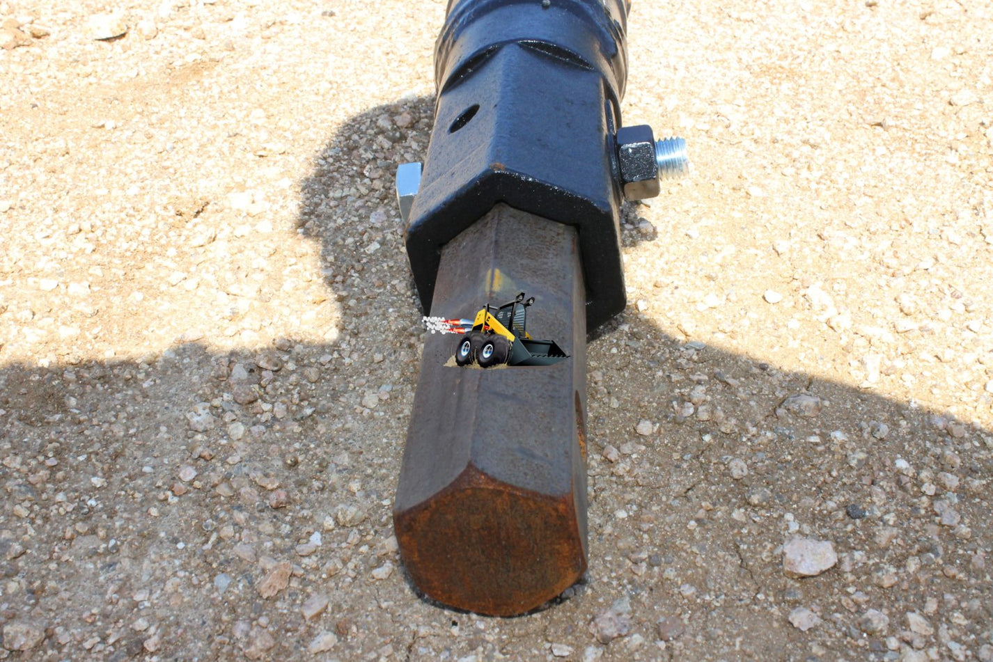 Auger Shaft Adapters – Convert Hex & Round Drives – I Dig Texas