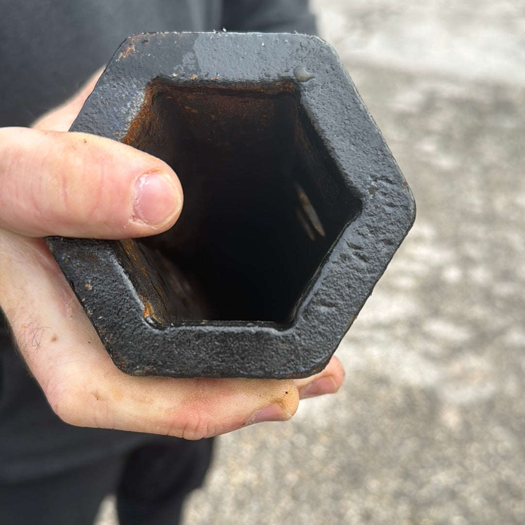 AMFG Solid Tube Extensions 2″ HEX | Tractor/Skid Steer Attachments ...