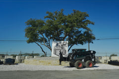 TPD1250 "Premium" Texas Post Driver Skid Steer Attachment