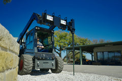 TPD500 Deluxe Mount Texas Post Driver Skid Steer Attachment