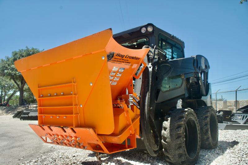 EZG Hog Crusher Concrete Recycling Attachment