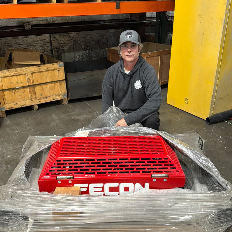 Fecon Hydraulic Rooftop Cooler (No Brackets)