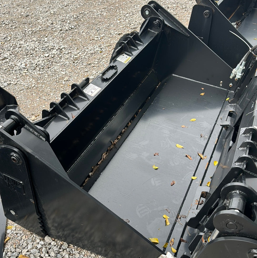 IDT 4-in-1 Commercial Duty Bucket Skid Steer Attachment – I Dig Texas