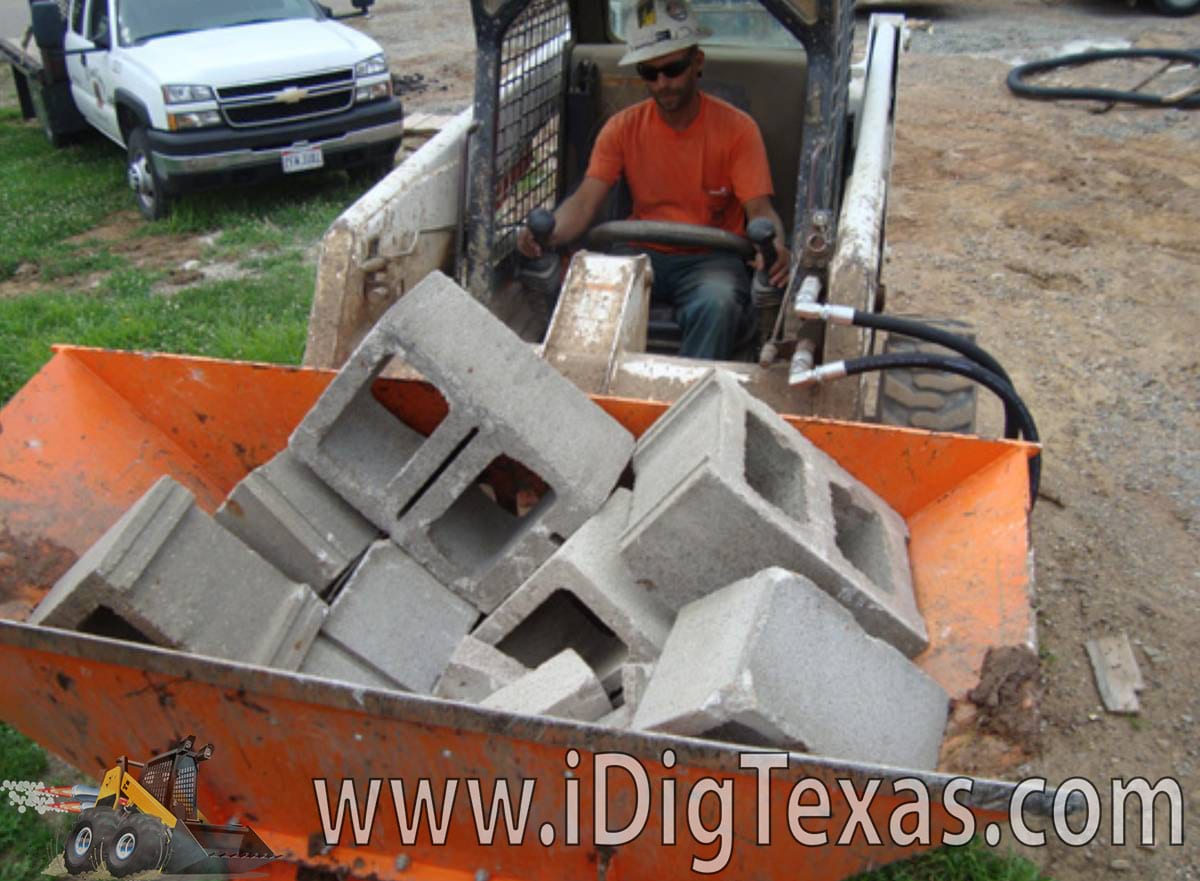 EZG Hog Concrete Crusher Skid Steer Attachment