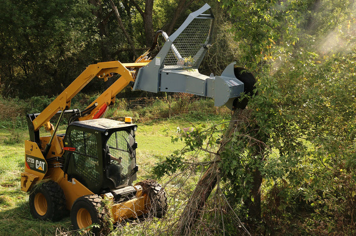 Tree Loader Machine Tree Boom Saws Skid Steer Attachments & Implements | I Dig Texas