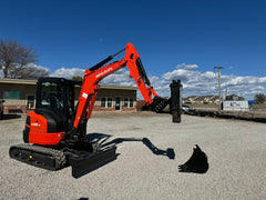 TPD1250 Excavator Mounted Texas Post Driver Skid Steer Attachment