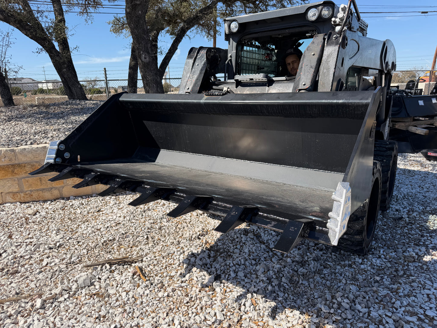 IDT Bucketzilla Track Loader Tooth Bucket
