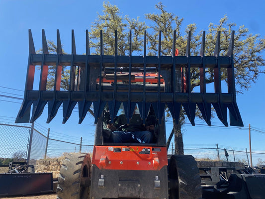 Root Rake Skid Steer Attachments & Implements | I Dig Texas