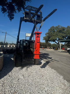 The "BIG RED" Post Driver Slung-Mount