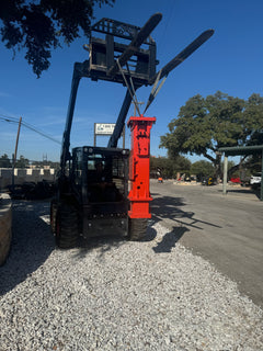The "BIG RED" Post Driver Slung-Mount
