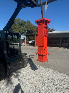 The "BIG RED" Post Driver Slung-Mount