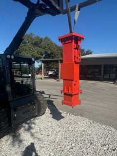 The "BIG RED" Post Driver Slung-Mount